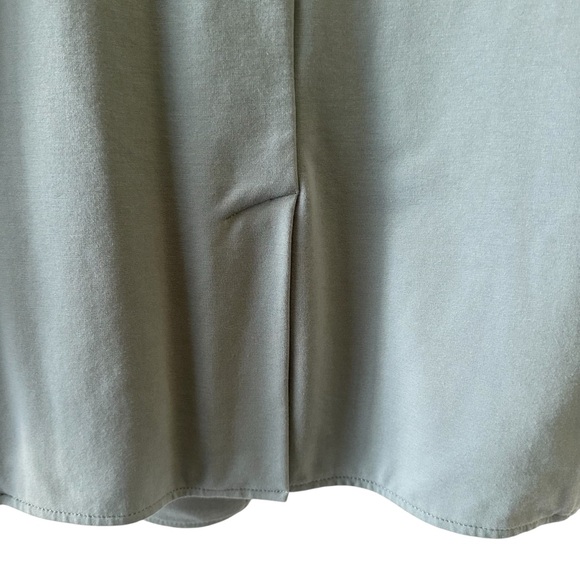 Athleta Women’s Size 10 Eastbound Knit Blazer Blue Grey Athleisure Casual - Picture 5 of 14